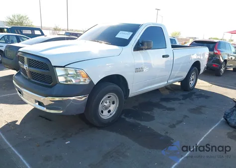 2017 Ram 1500 Tradesman 4X2 8' Box from USA, damaged, VIN 3C6JR6DGXHG701261